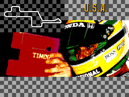 Ayrton Senna's Super Monaco GP II screenshot 4 for Sega Game Gear